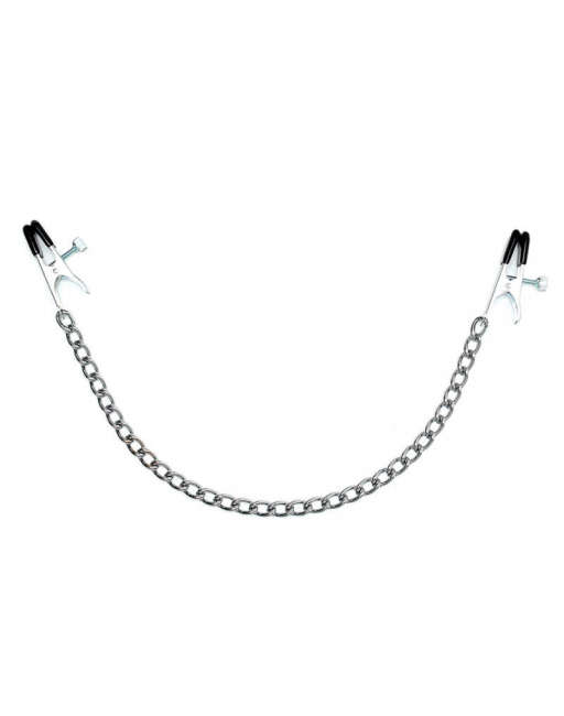 VERSTELBARE TEPELKLEMMEN MET KETTING LARGE