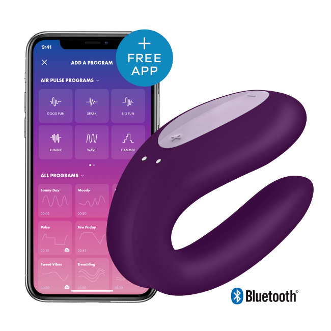 SATISFYER DOUBLE JOY PAARS APP CONNECT 