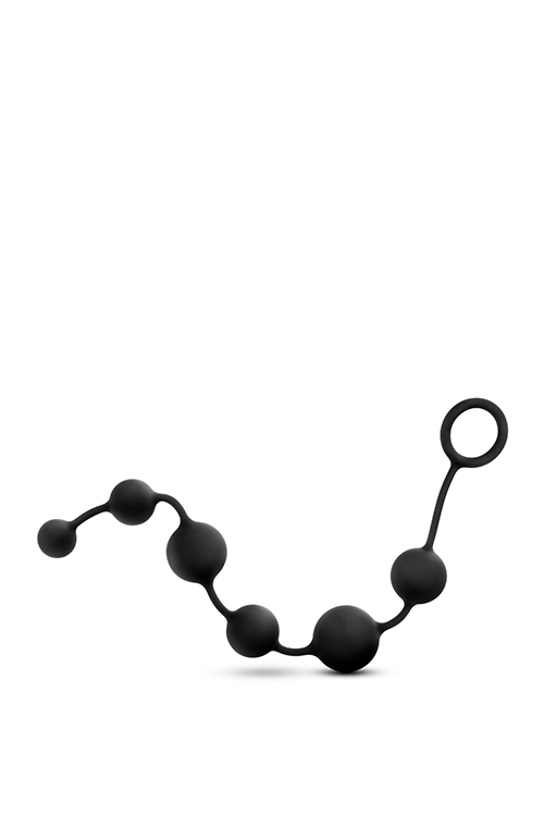 PERFORMANCE SILICONE ANAL BEADS BLACK