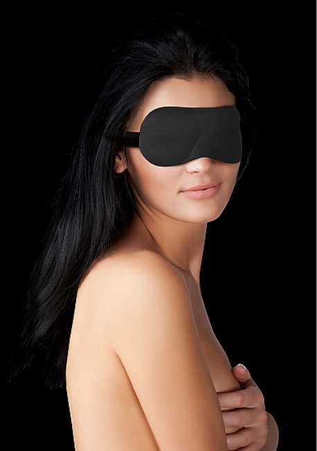 OUCH! GEVORMDE BLINDDOEK ZWART