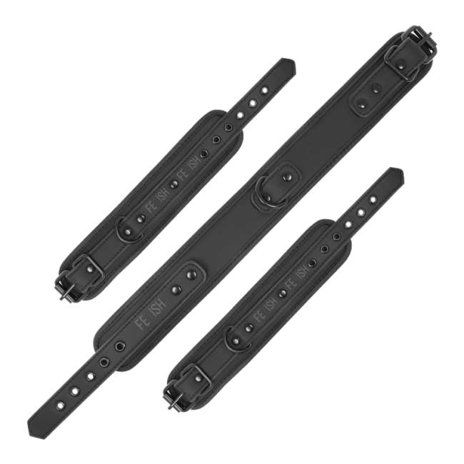 FETISH SUBMISSIVE HALSBAND EN BOEIEN SET
