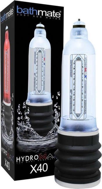 HYDROMAX X40 BATHMATE WATER PENISPOMP