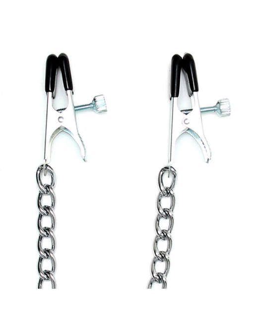 VERSTELBARE TEPELKLEMMEN MET KETTING LARGE