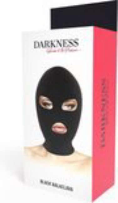 DARKNESS BLACK FACE MASK