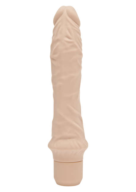 GET REAL CLASSIC LARGE VIBRATOR BEIGE BLANK