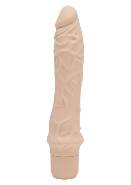 GET REAL CLASSIC LARGE VIBRATOR BEIGE BLANK