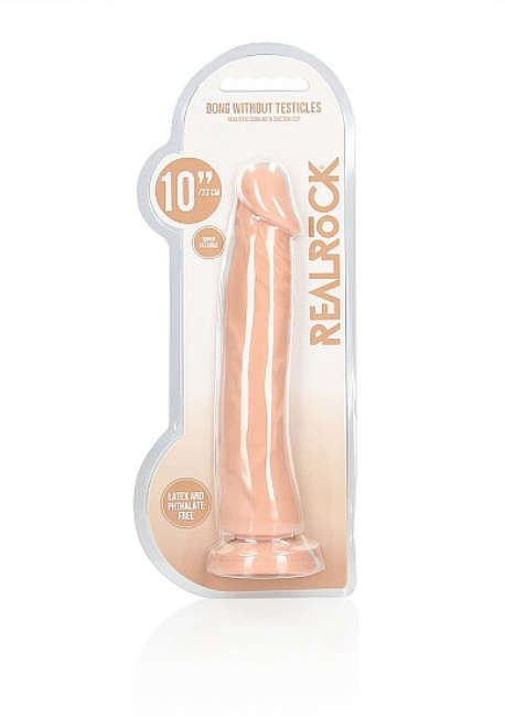 REAL COCK 10 INCH ZONDER BALLEN