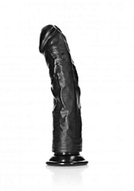 REAL COCK 10 INCH ZWART
