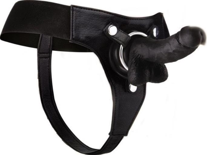 REALISTIC STRAP-ON 8" INCH