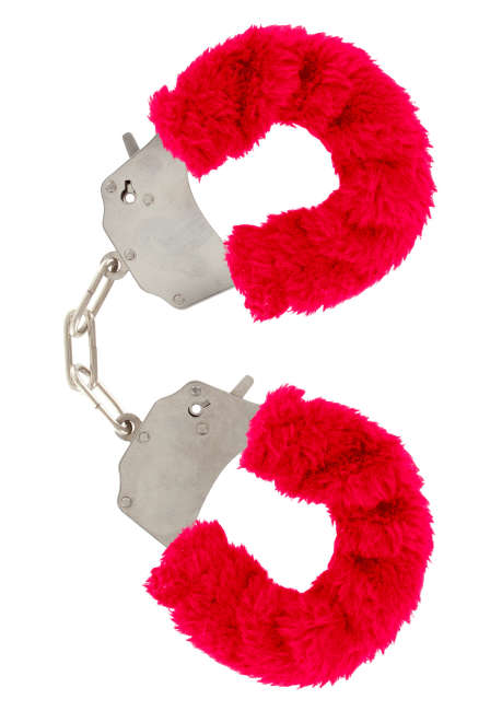 PLUCHE HANDBOEIEN ROOD