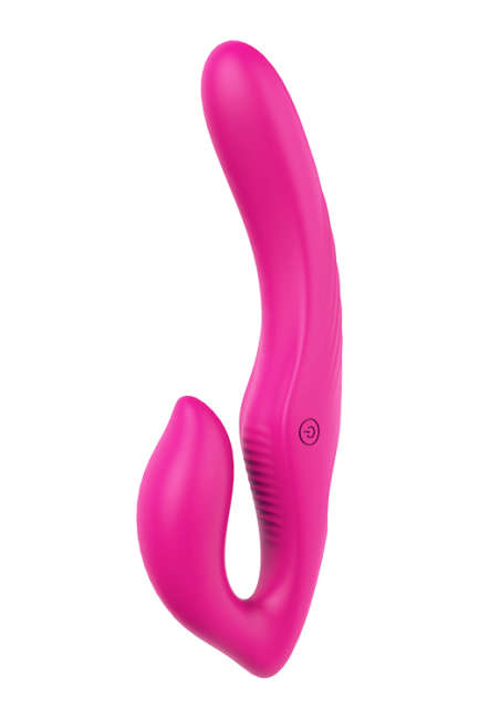 DOUBLE DIPPER VIBRERENDE STRAP-ON MET AFSTANDBEDIENING