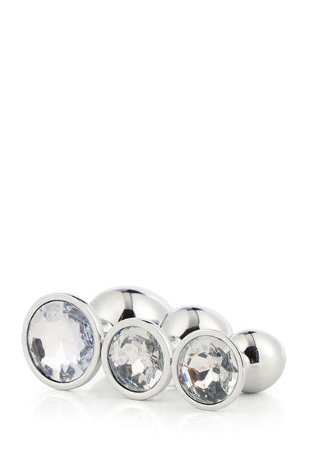 SILVER DIAMANT PLUG SET 